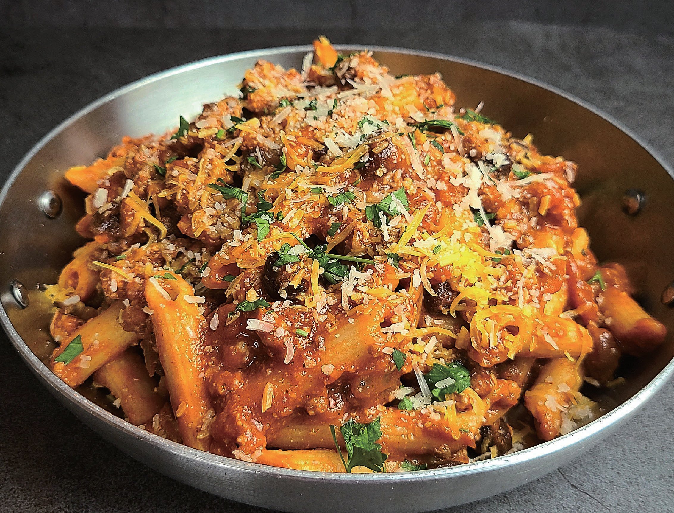 칠리콘 카르네 파스타